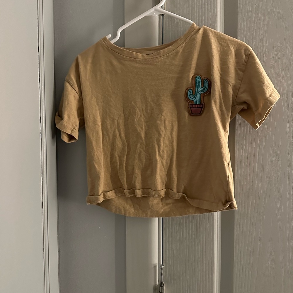 SHEIN short sleeve crop top